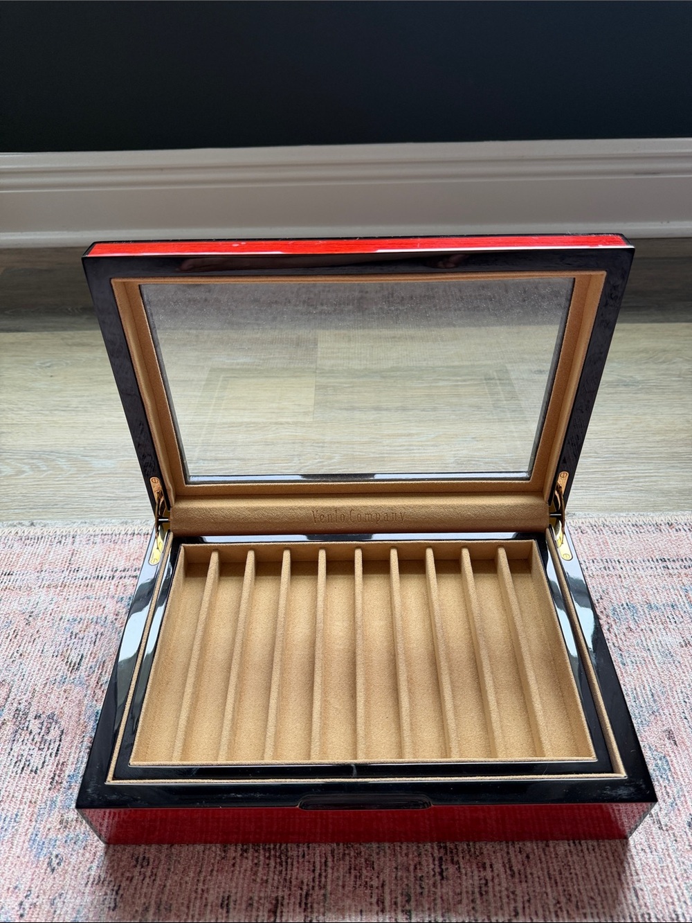 Venlo Exotic Wood Pen Display Case